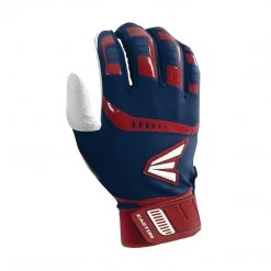 Easton Walk-Off Adult Batting Gloves - Navy Red