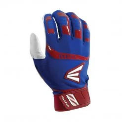 Easton Walk-Off Adult Batting Gloves - Royal Red
