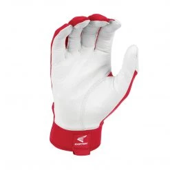 Easton Walk-Off Youth Batting Gloves - White Red
