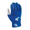 Easton Walk-Off Youth Batting Gloves - White Royal 1 Easton Walk-Off Youth Batting Gloves - White Royal