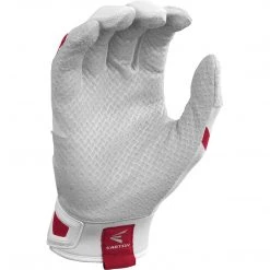 Batting Gloves Easton Z10 Hyperskin Batting Glove - White Royal