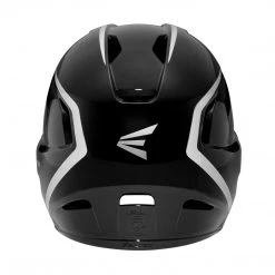 Baseball Easton Z5 2.0 High Gloss Two-Tone Batting Helmet - Black Silver
