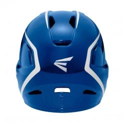 Easton Z5 2.0 High Gloss Two-Tone Batting Helmet - Royal Silver Baseball