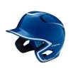 Easton Z5 2.0 High Gloss Two-Tone Batting Helmet - Royal Silver Baseball