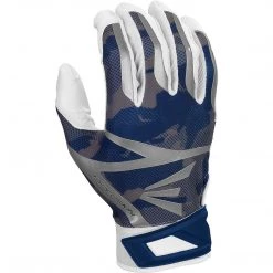 Easton Z7 Hyperskin Batting Gloves - White Navy Camo