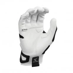Easton ZF7 VRS Hyperskin Fastpitch Batting Gloves - White Black