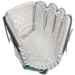 Easton 2021 Ghost Tournament Elite 12.00" Fastpitch Infield GTEFP12 - Silver Charcoal