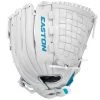 Easton 2021 Ghost Tournament Elite 12.50" Fastpitch Outfield GTEFP125 - Silver Charcoal Baseball