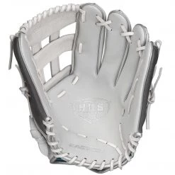 Baseball Easton 2021 Ghost Tournament Elite 12.75" Fastpitch Outfield GTEFP1275 - Silver Charcoal