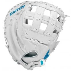 Easton 2021 Ghost Tournament Elite 34.00" Fastpitch Catchers Mitt GTEFP234 - Silver Charcoal