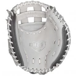 Easton 2021 Ghost Tournament Elite 34.00" Fastpitch Catchers Mitt GTEFP234 - Silver Charcoal