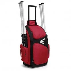 Easton Traveler Standup Wheeled Bag - Black Red