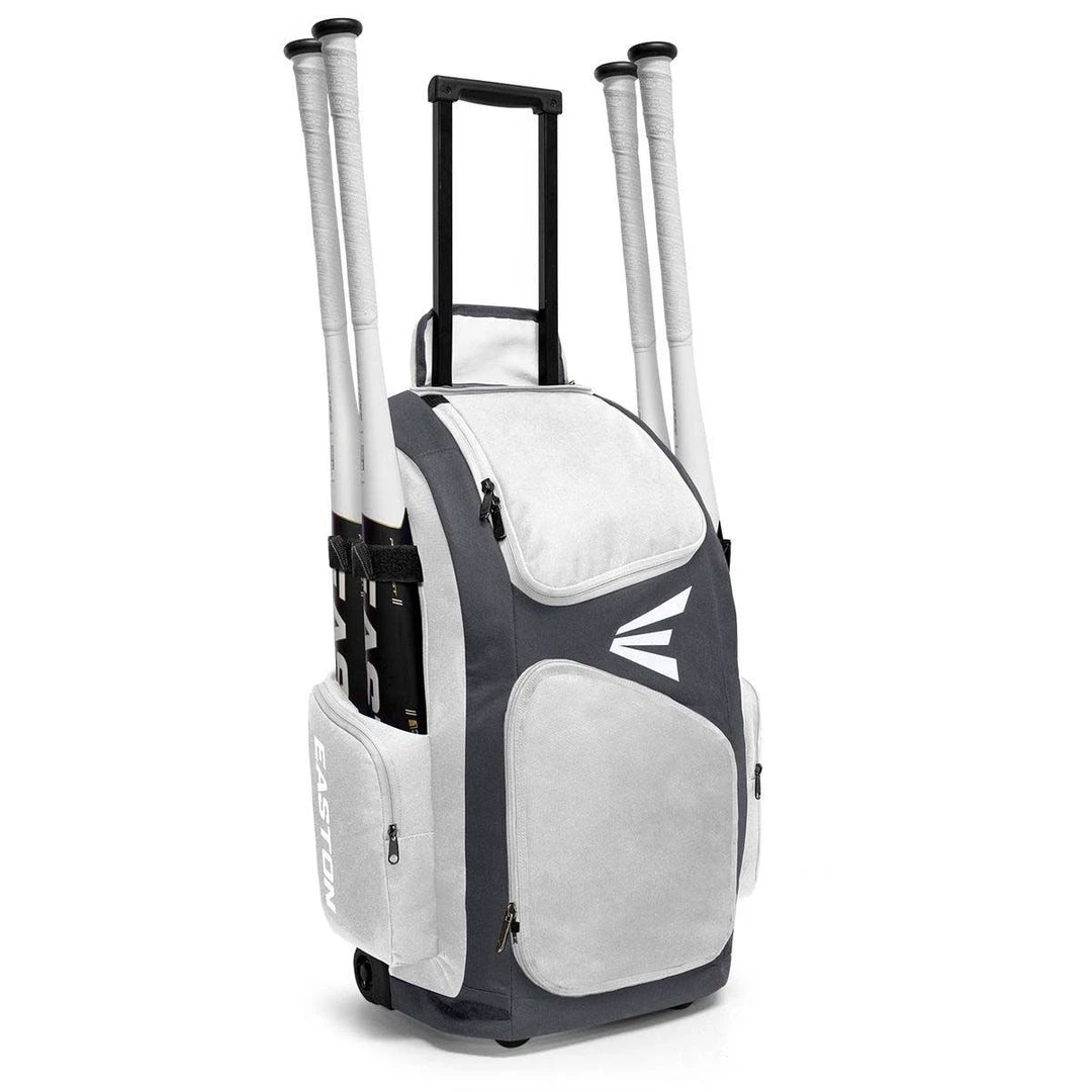 Easton Traveler Standup Wheeled Bag - White 3 Easton Traveler Standup Wheeled Bag - White