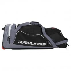 Rawlings R1502 Wheeled Equipment Bag - Black