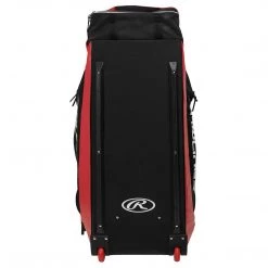 Rawlings R1502 Wheeled Equipment Bag - Scarlet 8 Rawlings R1502 Wheeled Equipment Bag - Scarlet