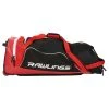 Rawlings R1502 Wheeled Equipment Bag - Scarlet 2 Rawlings R1502 Wheeled Equipment Bag - Scarlet