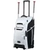 Easton Catcher's Wheeled Bag - White 1 Easton Catcher's Wheeled Bag - White