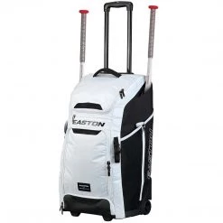 Easton Catcher's Wheeled Bag - White