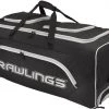 Rawlings Yadi Wheeled Catcher's Bag - Black