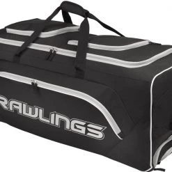 Rawlings Yadi Wheeled Catcher's Bag - Black
