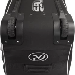 Rawlings Yadi Wheeled Catcher's Bag - Black 7 Rawlings Yadi Wheeled Catcher's Bag - Black