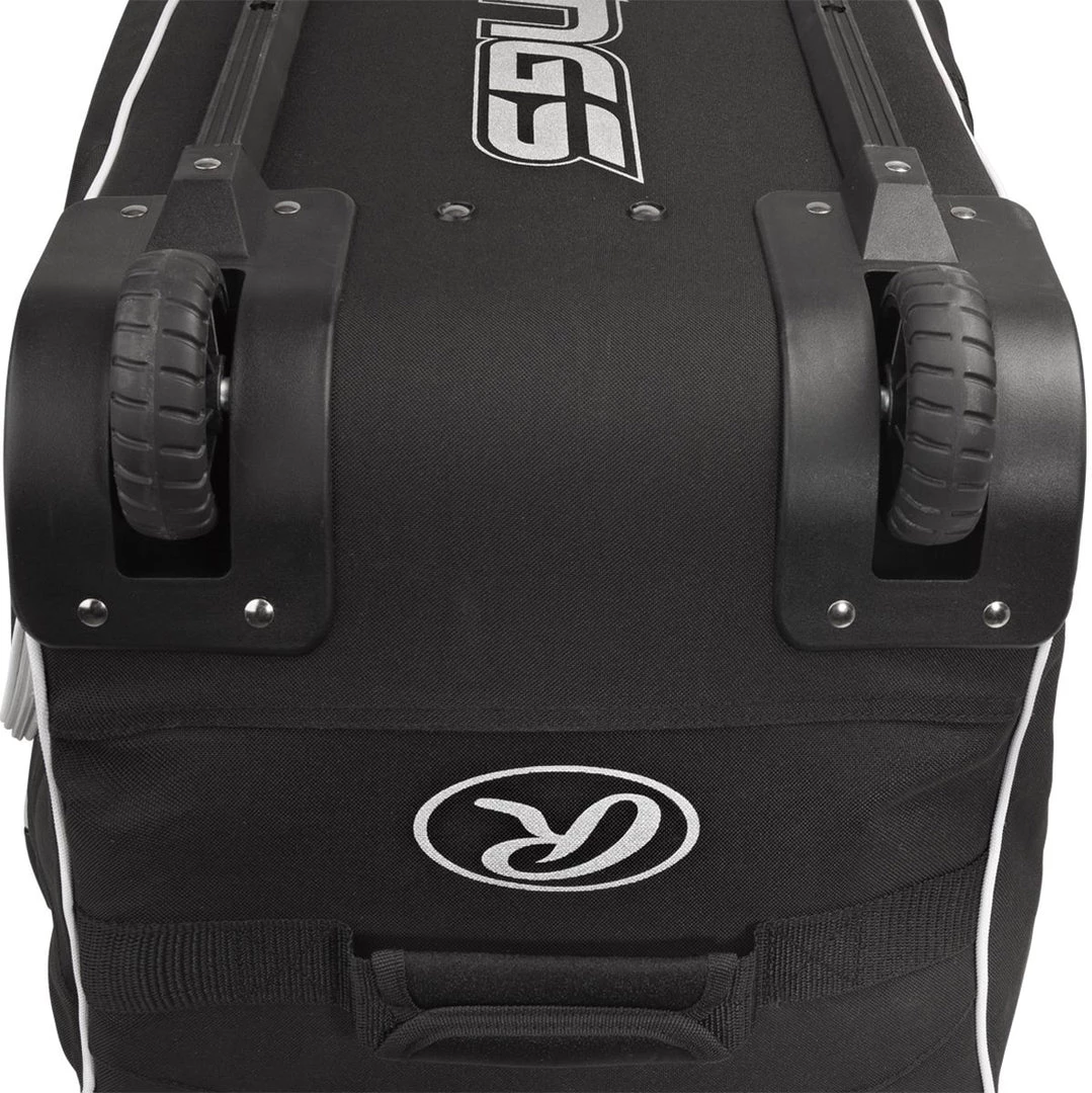Rawlings Yadi Wheeled Catcher's Bag - Black 5 Rawlings Yadi Wheeled Catcher's Bag - Black