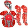 All-Star System 7 Certified NOCSAE Young Pro Catcher's Set (Ages 12-16) - Scarlet Baseball 2 All-Star System 7 Certified NOCSAE Young Pro Catcher's Set (Ages 12-16) - Scarlet Baseball