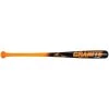 Pinnacle Sports Pinnacle Granite Adult Bamboo Hickory Bat - Orange Black