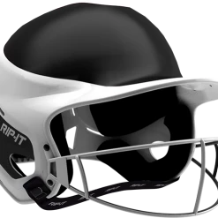 Rip-It Softball Vision Pro Helmet Away - Black White