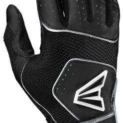 Easton Walk-Off NX Youth Batting Gloves - Black Baseball