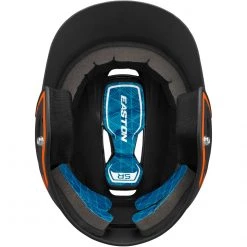 Baseball Easton Z5 2.0 Matte Two-Tone Batting Helmet - Black Orange