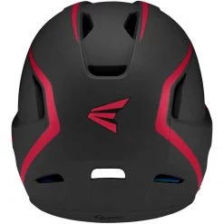 Easton Z5 2.0 Matte Two-Tone Batting Helmet - Black Red Baseball