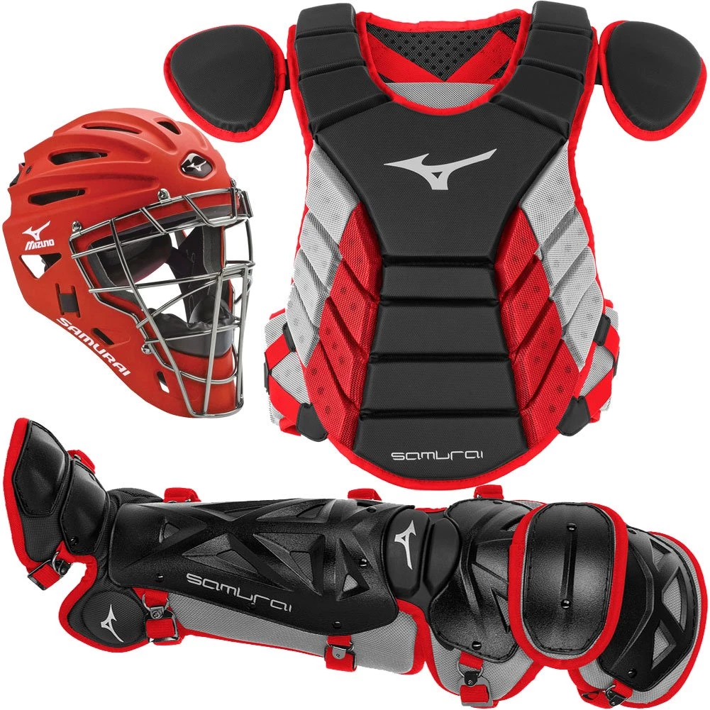 Mizuno Youth Samurai Box Set 380420 - Black Red 3 Mizuno Youth Samurai Box Set 380420 - Black Red