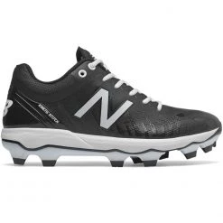 New Balance PL4040v5 Molded Cleats Low-Cut - Black White Baseball