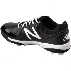 New Balance Youth J4040v5 Molded Baseball Cleats - Black White