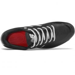 New Balance PL4040v5 Molded Cleats Low-Cut - Black White Baseball