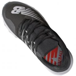 New Balance FuelCell New Balance Youth TY4040v6 Turf Baseball Shoes - Black White