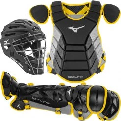 Mizuno Youth Samurai Box Set 380420 - Black Yellow Baseball