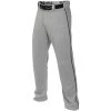 Easton Mako 2 Piped Baseball Pant - Gray Navy