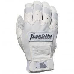 Franklin CFX Pro Chrome Adult Batting Gloves - White