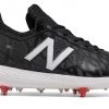 New Balance COMPv1 TPU Molded Cleats Low Cut - Black White Baseball