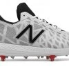 New Balance COMPv1 TPU Molded Cleat Low-Cut - White Black Silver