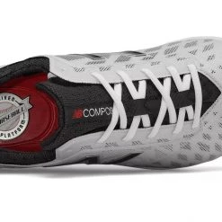 New Balance COMPv1 TPU Molded Cleat Low-Cut - White Black Silver