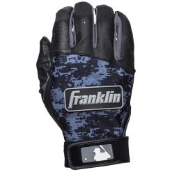 Franklin Digitek Youth Batting Gloves - Black Black Camo