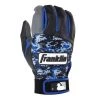 Franklin Digitek Batting Gloves - Black Royal Camo