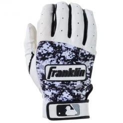 Franklin Digitek Batting Gloves - White Black Camo