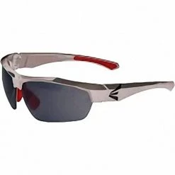 Baseball Easton Flare Sunglasses - Silver Red Frame