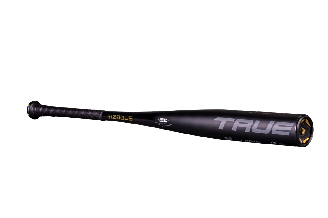 True Sports True 2022 HZRDUS (-3) BBCOR Bat 2 5/8" - Black Gold 6 True Sports True 2022 HZRDUS (-3) BBCOR Bat 2 5/8" - Black Gold