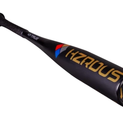 True Sports True 2022 HZRDUS (-3) BBCOR Bat 2 5/8" - Black Gold