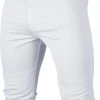 Easton Rival+ Piped Youth Knicker Baseball Pant - White